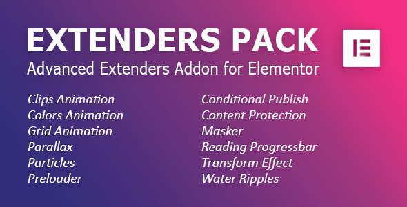 Addons for the Elementor